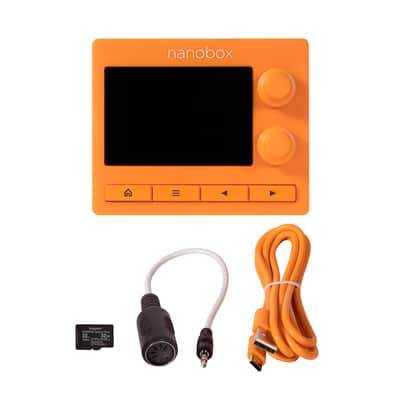1010 Music 1010MUSIC nanobox Tangerine Compact Streaming Sampler (BPNYC) image 4