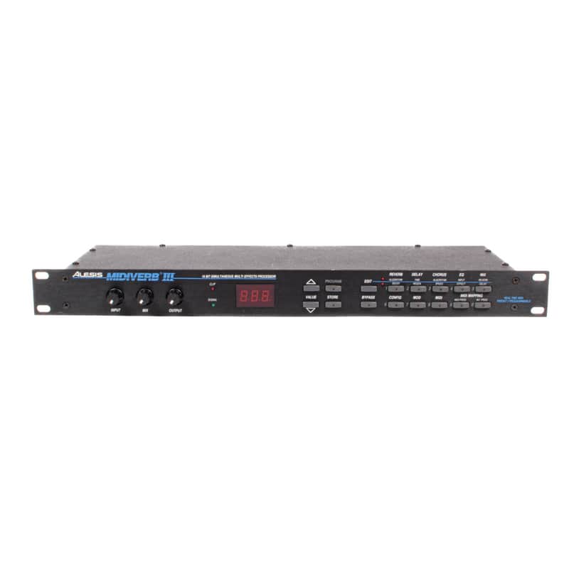 Alesis - MIDIVerb III Multi Effects Processor Rack-Mount Unit - USED image 1