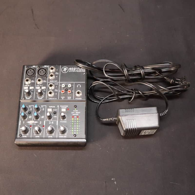 Mackie 402VLZ4 4-Channel Mic / Line Mixer 2014 - Present - Black image 1