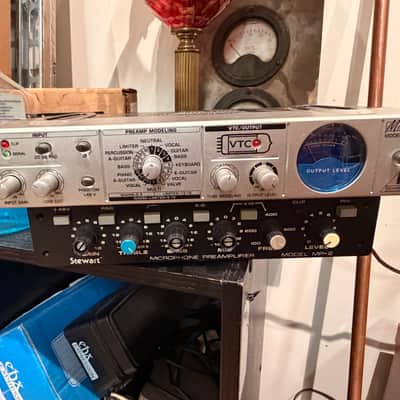 Behringer MIC800 Mini Mic Modeling Preamp 2000s - Silver image 1