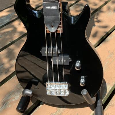 Wildfire Drive - Gloss Black Short Scale 4 string Bass Guitar with Gig Bag image 6