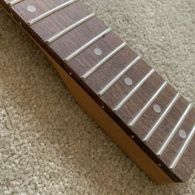 Harley Benton Guitar Tele Style Maple Wood Neck, Rosewood Fingerboard 21 Frets image 8