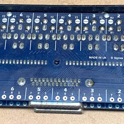 Signex Isopatch CPJ48 - Black/blue - Dsub to 1/4 - From Working Studio image 5