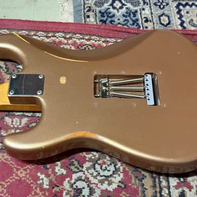 Fender Vintera Road Worn '60s Stratocaster 2021 (Firemist Gold) image 4