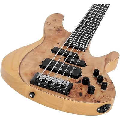 Mint Schecter Reaper-5 Electric Bass 5-String - Natural Satin image 4