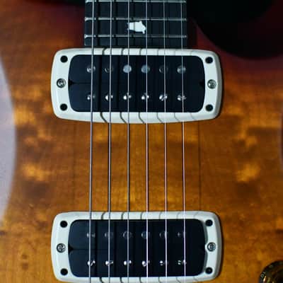 PRS S2 Custom 24-08 Quilt Top Satin Nitro Dark Cherry Sunburst #158 2024 image 6