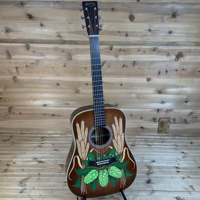 Martin D-Robert Goetzl 1 Acoustic Guitar - Custom Hand Painted image 2