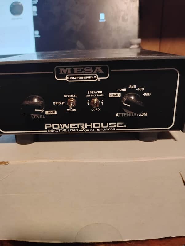 Mesa Boogie PowerHouse Reactive Load Attenuator - 8ohm 2020 - Present - Black image 1