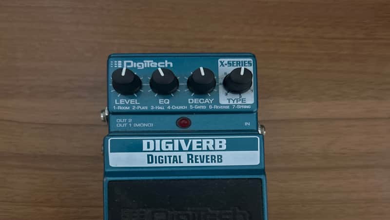 新品❗️DigiTech DIGIVERB デジタルリバーブ Digitech DigiVerb Digital Reverb Pedal | Reverb