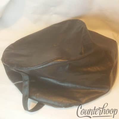 *Slingerland Leather Fabric 14x20"Naugahyde Bass Drum Case Vintage 50s Gig Bag image 2