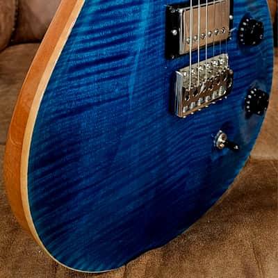 PRS (Mint)  Custom 22 Artist Grade 🎨  2007 - Blue Mateo image 2