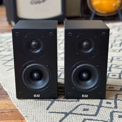 Elac BS72 2 Way Bookshelf Speakers | Reverb