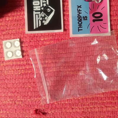 Rare Limited ThorpyFX Fallout Cloud Fuzz "Stormtrooper" Edition (Black/White with Flame Laser-Etchings) - with Box image 3