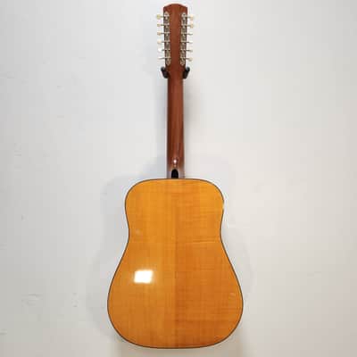 Vintage 1960s Goya TS-4 12-String Dreadnought - Recent Neck Reset w/ Original Hard Shell Case image 4