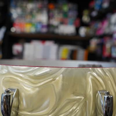 Vintage 1970s Gretsch USA 14" Maple Tom - Yellow Satin Flame | 10x14" image 4