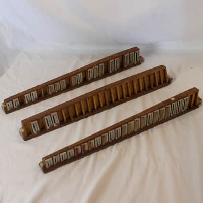 Accordion Part - Lot of 3 Treble Reed Blocks for Piano Accordion LMH Incomplete image 2