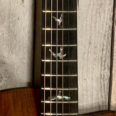 PRS SE A50E Angelus with Fishman Sonitone Pickup 2022 Natural with Black Gold Burst, Ships Fast! image 6