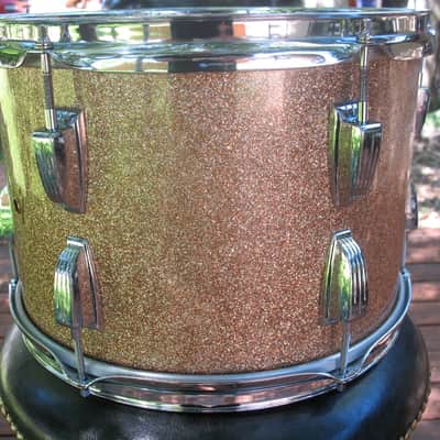 ludwig 9"x13" tom 1964 champagne sparkle image 2