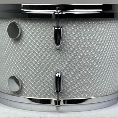 Gretsch 20/12/14/5.5x14" USA Custom Drum Set - 3D Moire w/ Vintage Build image 17