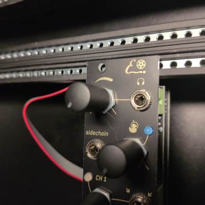 Endorphin.es Cockpit v2 - 4 Stereo Channel Performance Mixer with Sidechain Ducking Eurorack Synth Module 2019 - 2021 - Black image 2