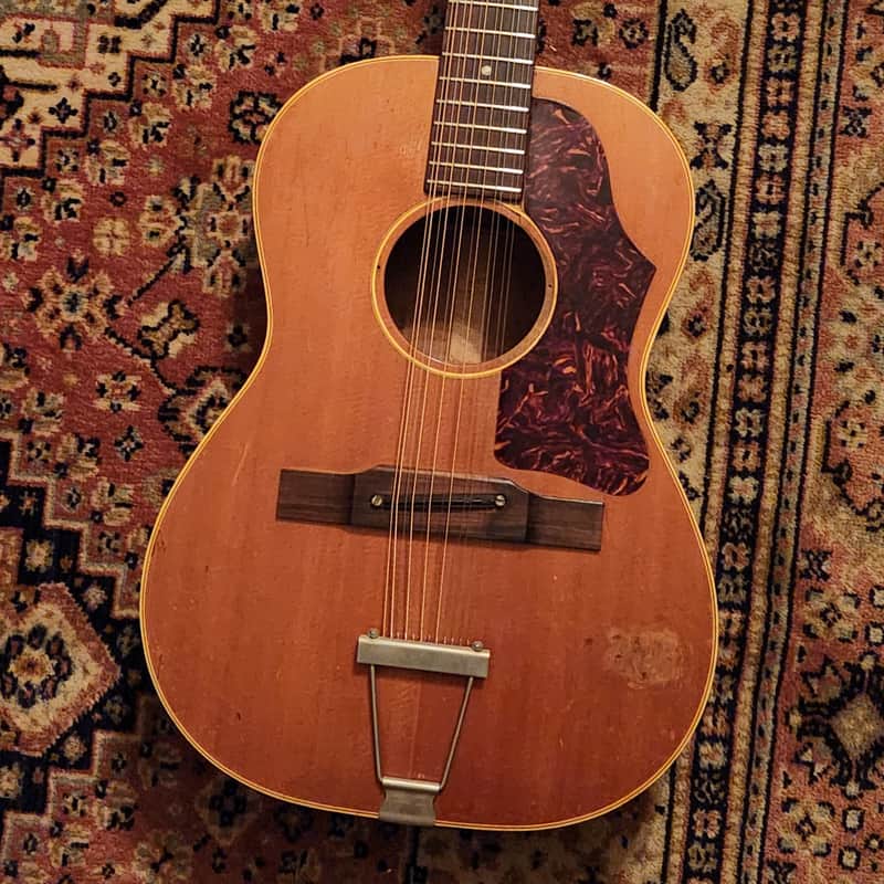1965 Gibson B-25-12 Natural w/ OHSC | Medium Aged Naturally image 1