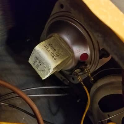 Voice of Music 168 Stereo Twin Amplifier WORKS Tube Combo Amp 8810 and AlNiCo speakers 1960 Tan Brown image 13