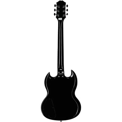 Epiphone SG Tribute Electric Guitar, Ebony image 4