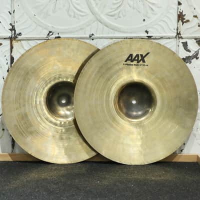 Used Sabian AAX X-Plosion Hi-Hat Cymbals 14in (1042/1450g) image 2