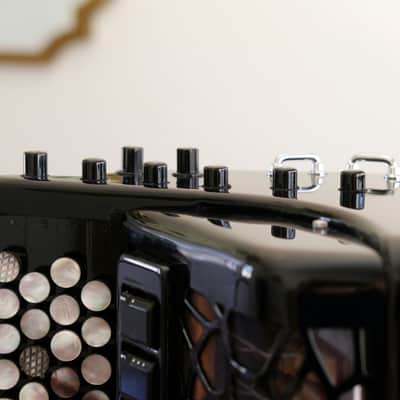 JUPITER Chromatic accordion (B-system, Bayan) with free-bass. Voices by A.Gavrilin image 23