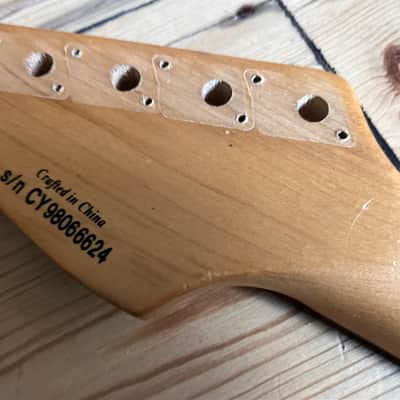 Squier Strat by Fender Electric Guitar Neck 1998 Stratocaster Early Affinity CY98 image 14