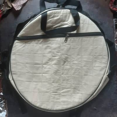 14" inch. VELVET Fabric Handmade Shaman Shamanic wooden frame drum Bag + front One Pocket , Avl. in (4) Four types Hanging belts, Choose any one drum frame bag from the pictures on display image 7