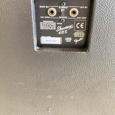 Fender Showman 412S 4x12 Speaker Cabinet – Excellent Condition – Original Fender Cabinet image 6
