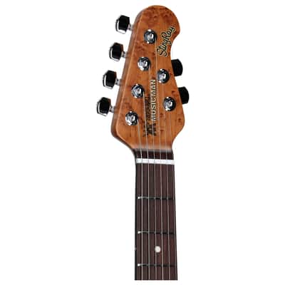 Ernie Ball Music Man StingRay HT Electric Guitar, Night Crawler image 7