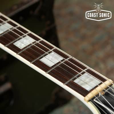1990 Greco EGW-700 Les Paul Custom Made in Japan Alpine White image 12