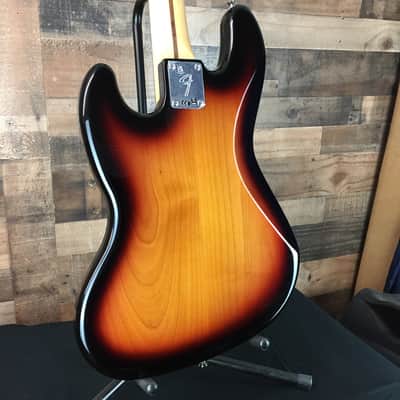 *USED* Fender Player Jazz Bass 3-Tone Sunburst w/ Pau Ferro, Free Ship, 047 image 9