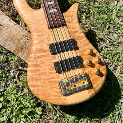 Spector Euro 5LX 2004 - Natural Satin Quilt Top Neck-Thru image 6