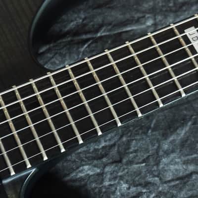 ESP LTD JD-600 Jon Donais Signature 2007 - See Thru Black Satin - VERY GOOD condition image 7