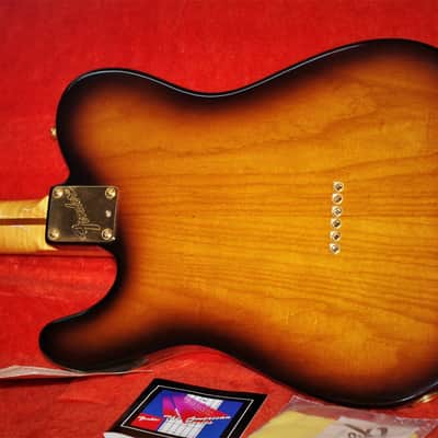 Fender Telecaster 40th Anniversary 1988 Sunburst. #179  of #300. First Fender Custom Shop Run.  MINT image 7