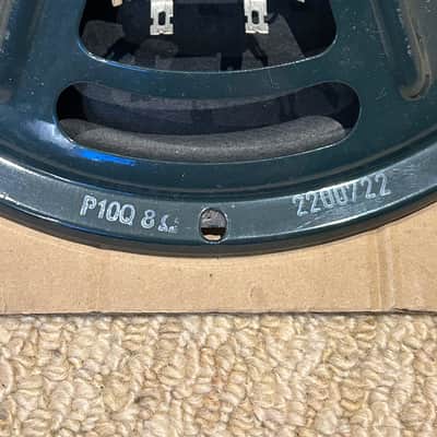 Jensen P10Q Vintage Alnico 10" 40-Watt 8ohm Guitar Speaker image 2