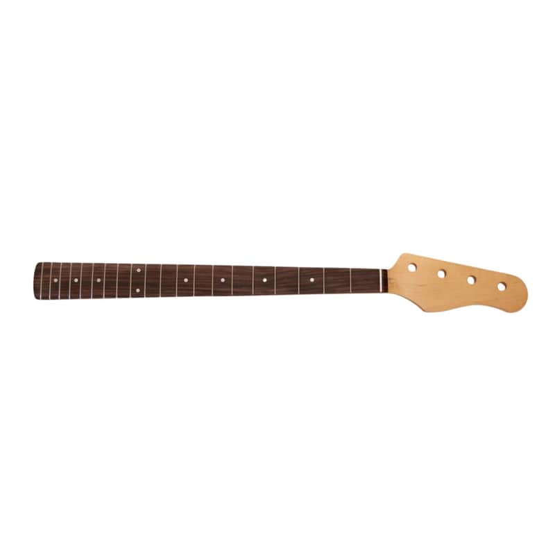 32" Medium Scale Bass Neck – Fits Fender Jazz & P Bass – Maple Neck, Rosewood Fingerboard image 1