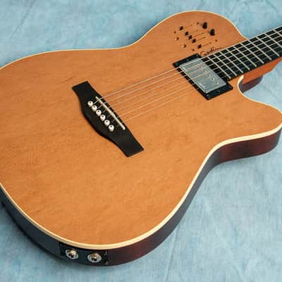 Godin A6 Ultra Natural 2025 SG SF Acoustic-Electric Guitar w/Deluxe Gig Bag image 3