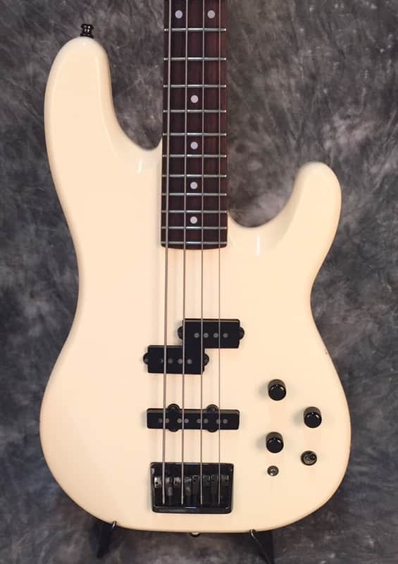1987-1988 Fender Power Jazz Bass Special White - MIJ E-Series image 1