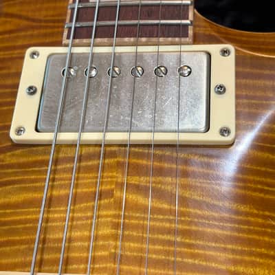 Nik Huber Orca 59 Bernie Marsden Flame Top Burst 2023 - Honey 7lbs 14.5 oz image 6