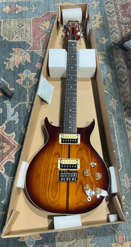 Washburn Wing Series Hawk Electric Guitar - Tobacco Burst image 1