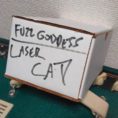 Fuzz Goddess / Devi Ever : FX Laser Cat Low End Fuzz Circa 2016 w/ Original Box Made in USA Devi Ever Guitar Bass Effects Pedal image 8