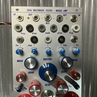 Northern Light Modular Dual Multimode Filter Model 2MF - Buchla Format 2026 - Silver image 3
