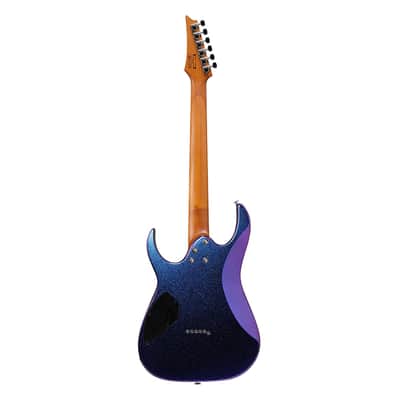 Used Ibanez GRG121SPBMC RG GRG Electric Guitar - Blue Metal Chameleon image 8