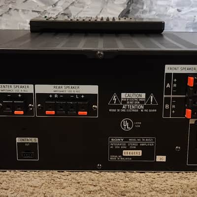 Sony Sony TA-AV521 Stereo Integrated Amplifier (1992) 90s image 6