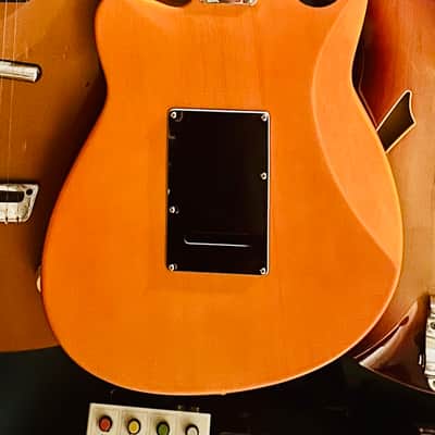 Reverend Reeves Grabrels Signature Electric Guitar - Rock Orange Early 2000 - Rock Orange image 2