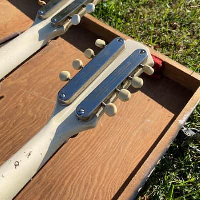 * UPDATE photos found * Vintage Custom Double Neck Mandolin/Guitar The Stonemans and Cousin Wilbur image 14